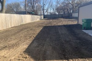 backyard-draining-dirt-work-wichita